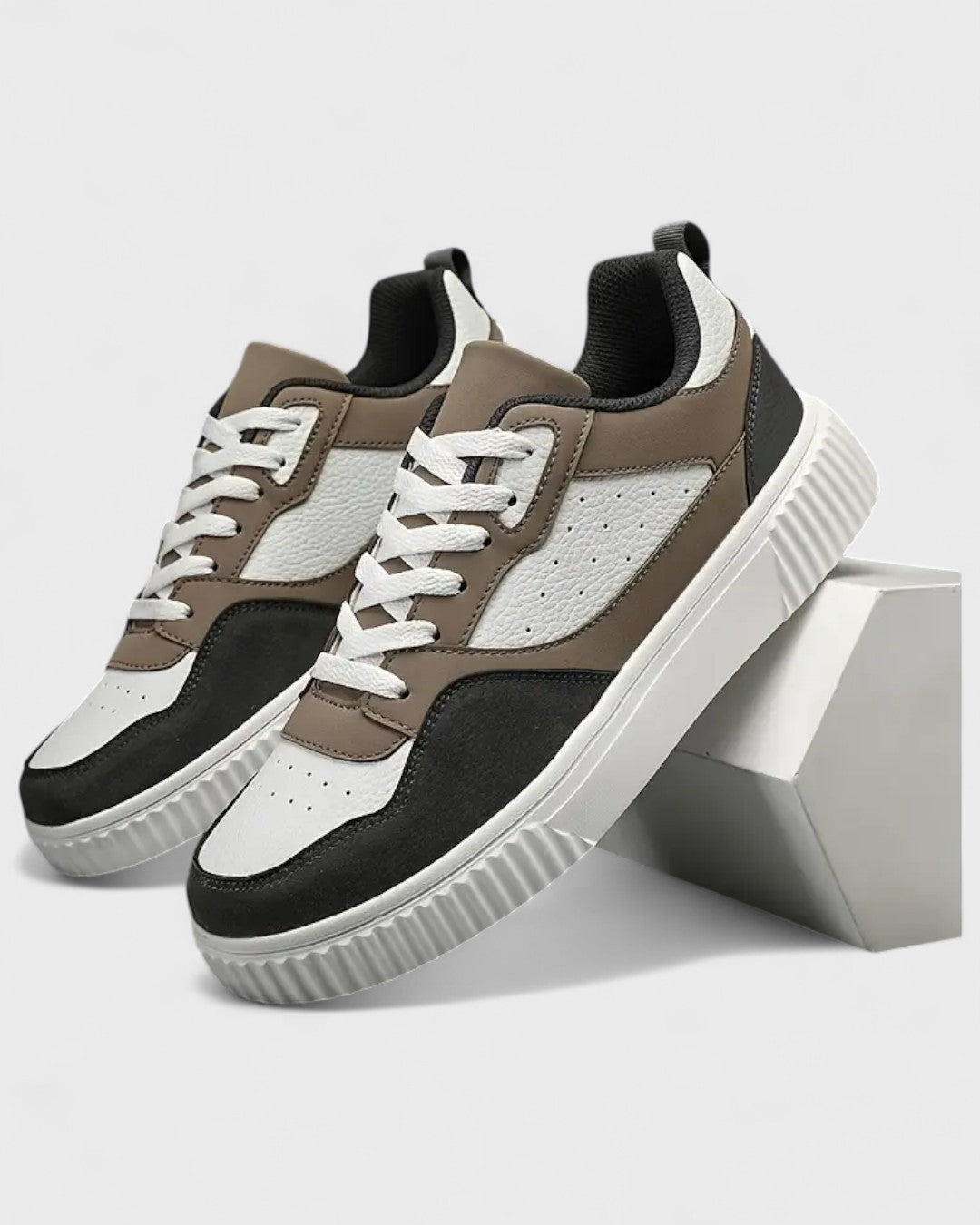 Baskets skate à profil bas avec semelle épaisse