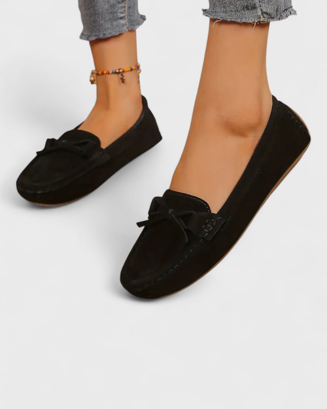 Mocassins avec nœud