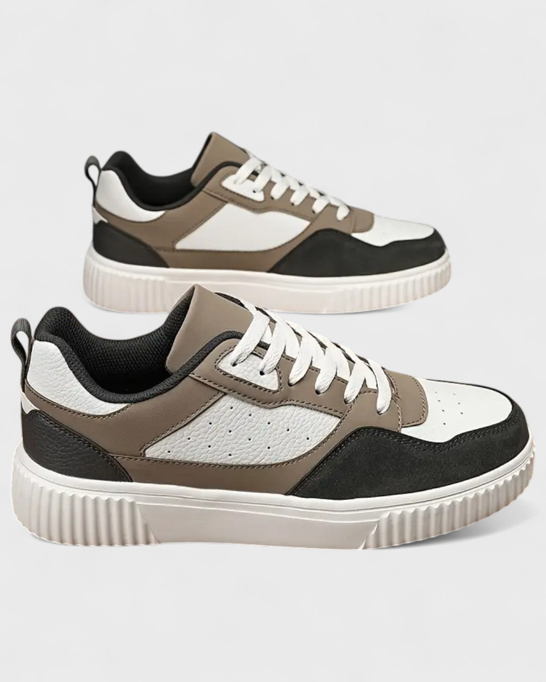 Baskets skate à profil bas avec semelle épaisse