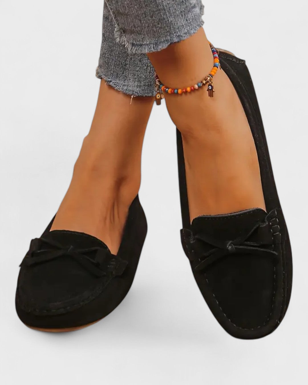 Mocassins avec nœud