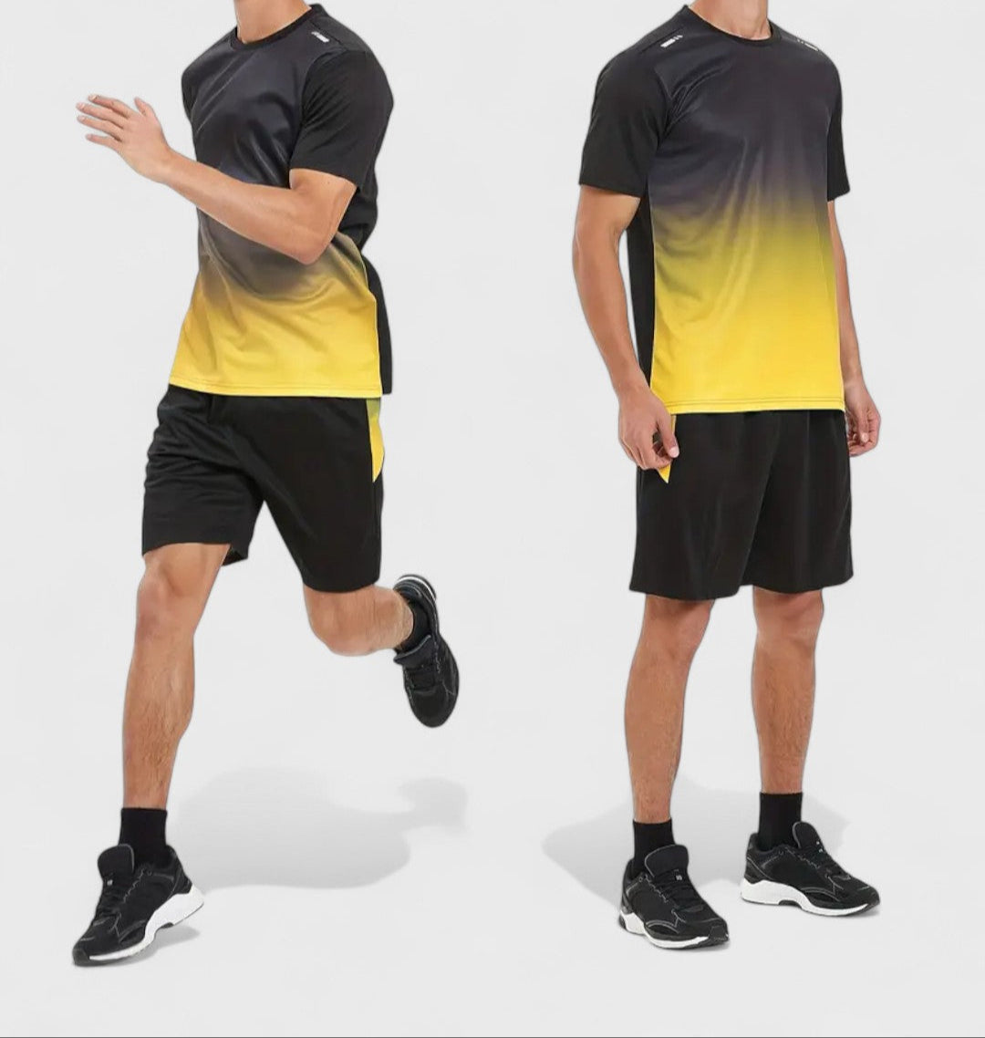 Ensemble de sport : t-shirt + short homme