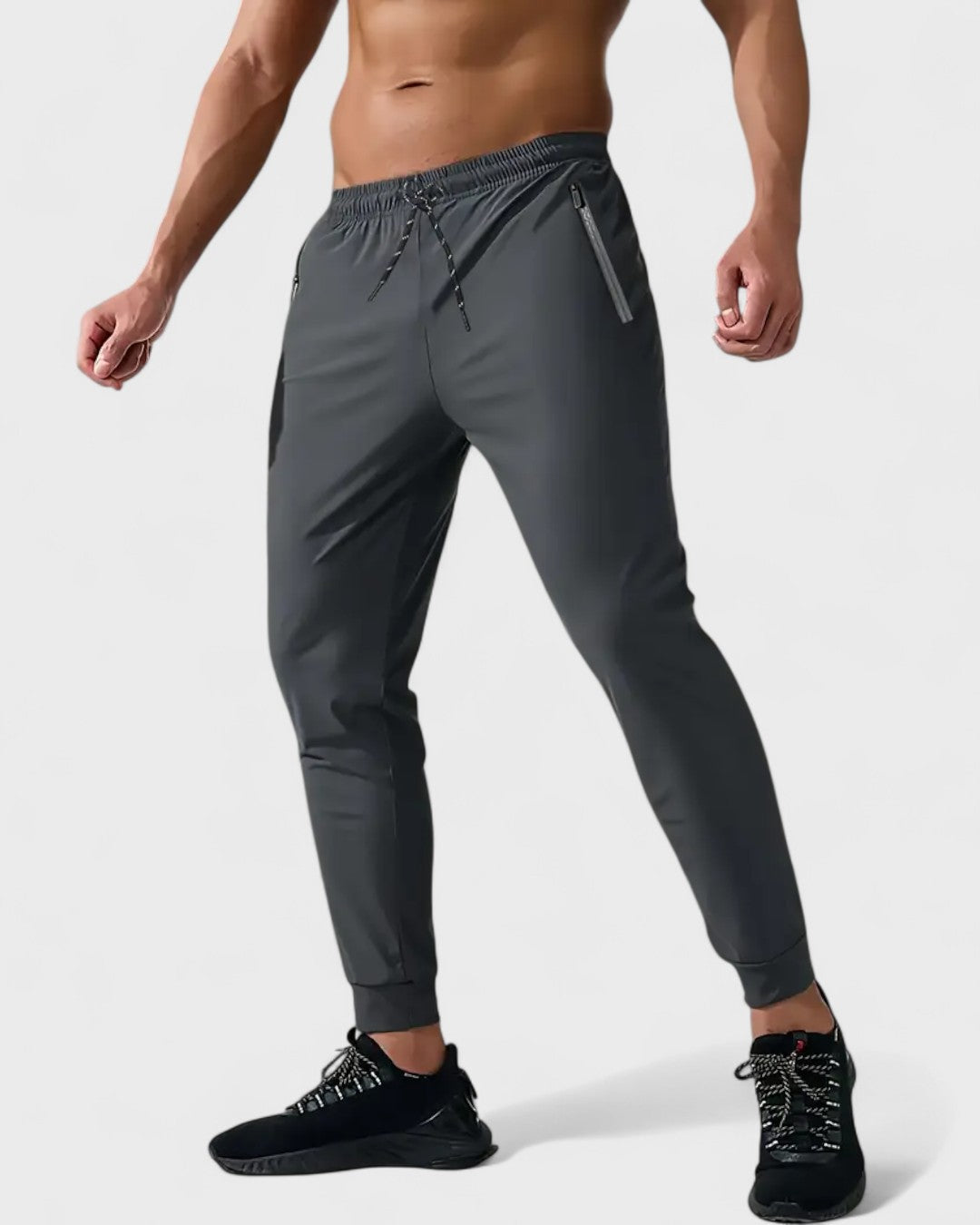Pantalon d'entraînement pour homme avec poches zippées