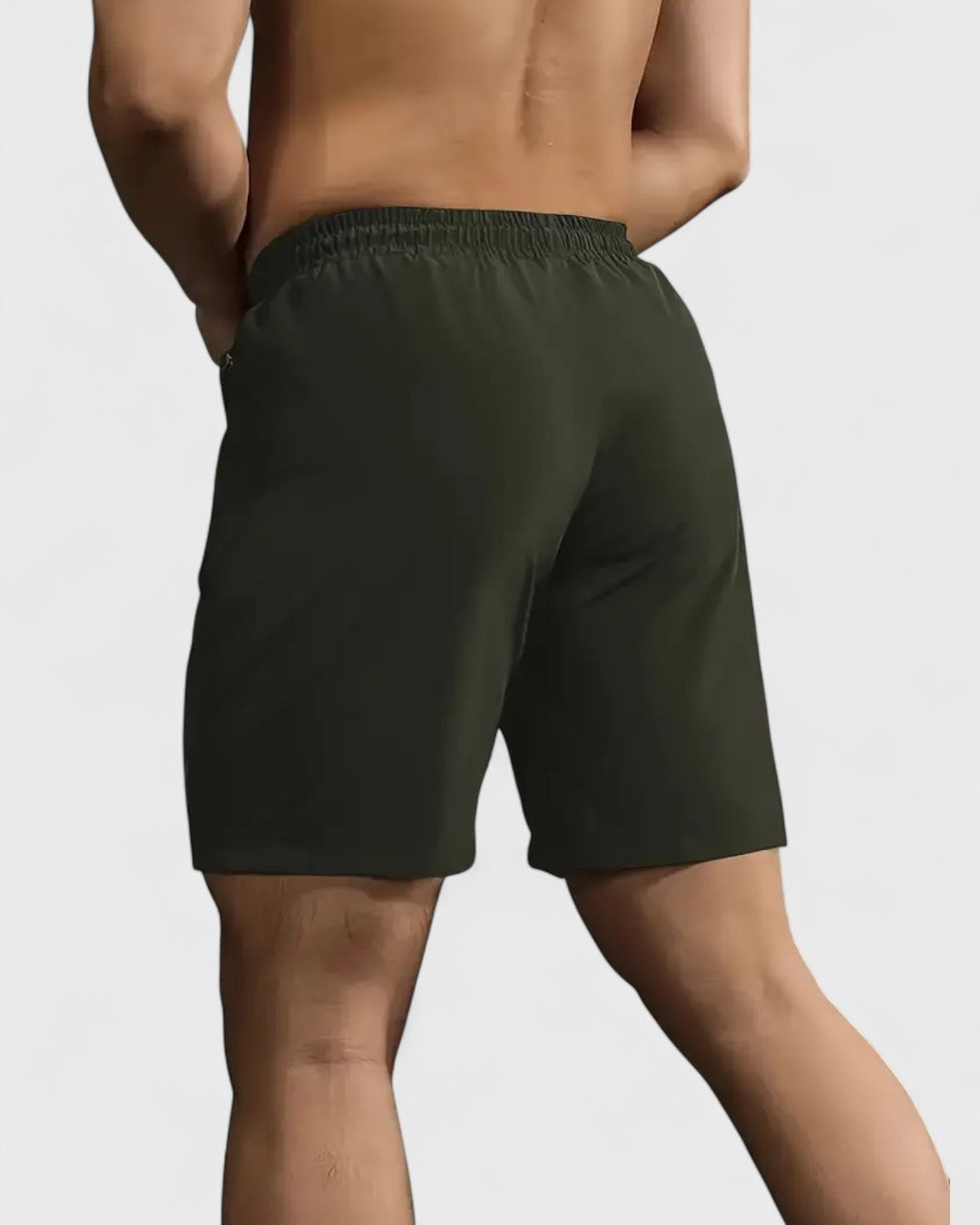 Short d'été pour hommes avec poches zippées