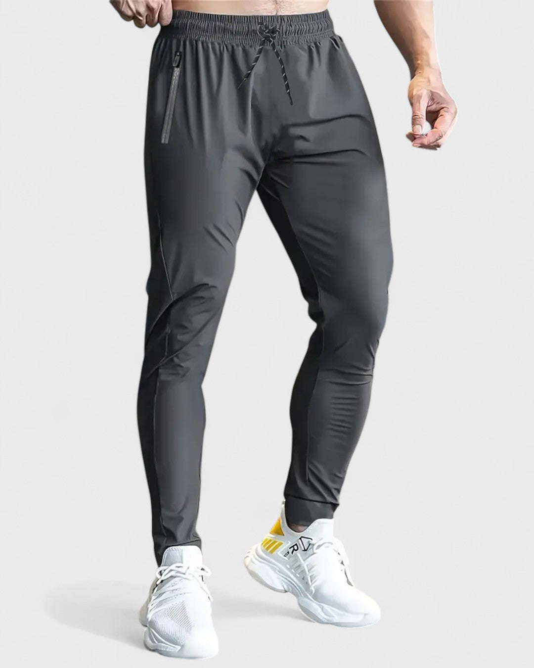 Pantalon d'entraînement pour homme avec poches zippées