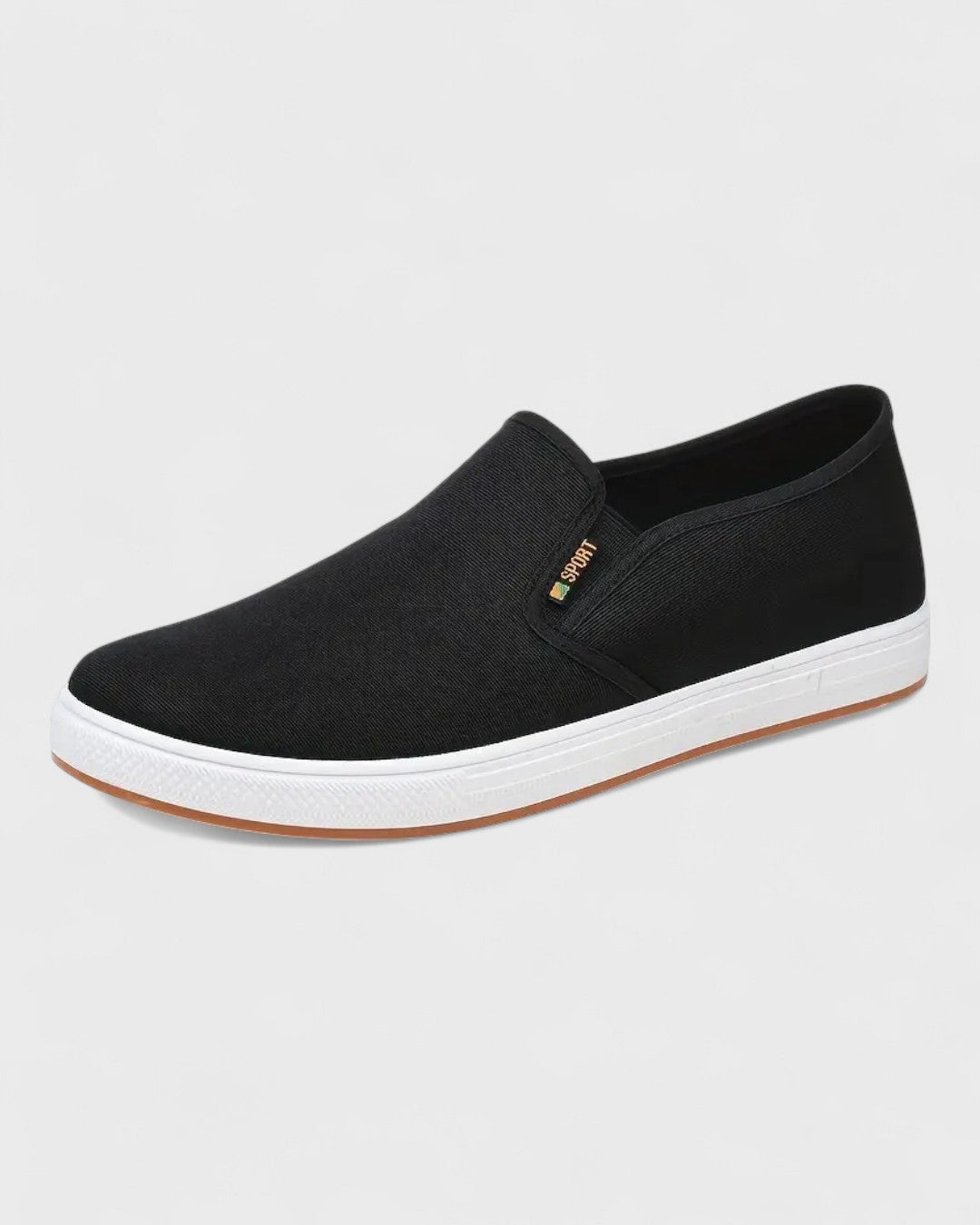 Baskets slip-on en toile