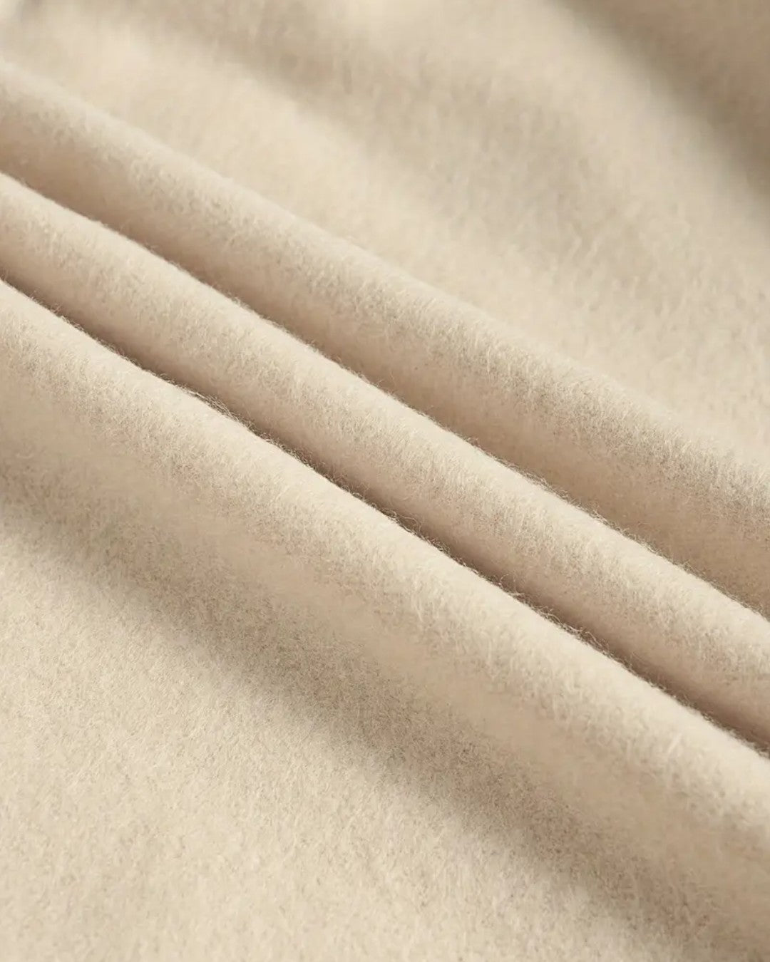 Ensemble sweat en molleton beige