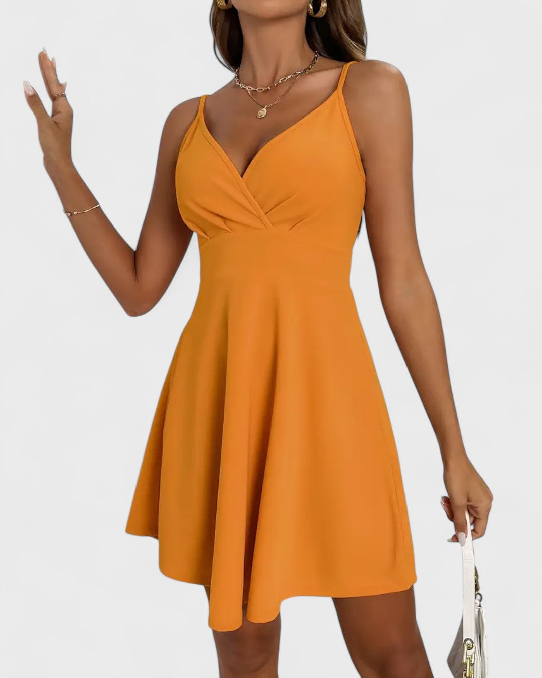 Léa | Robe d’été à bretelles évasée