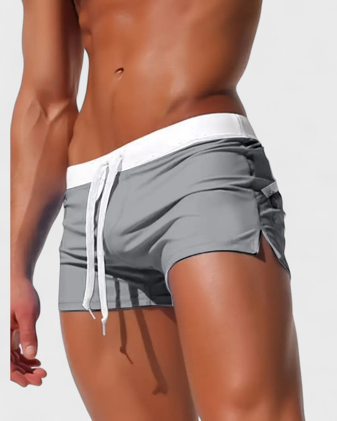 Boxer de bain avec cordon de serrage