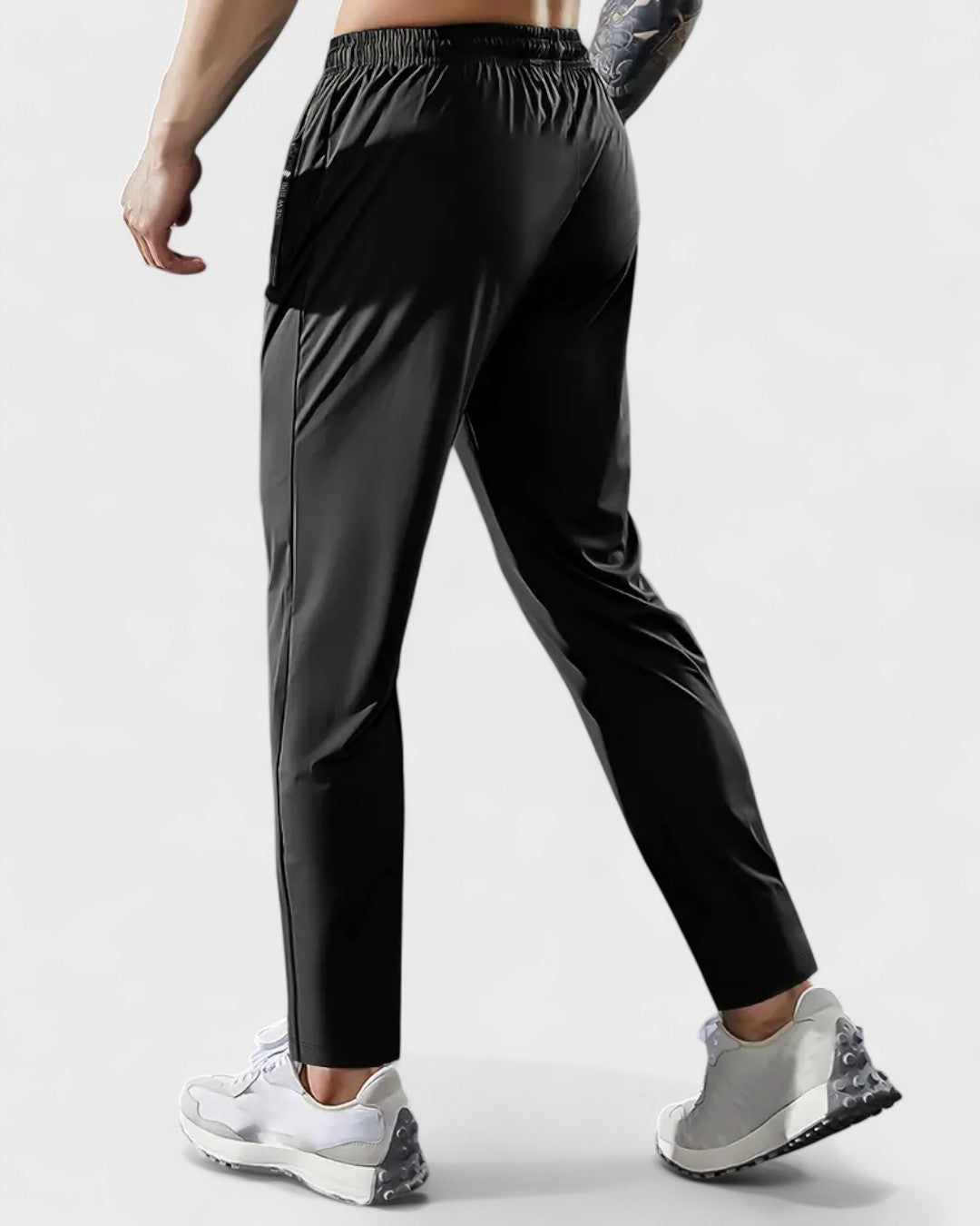 Joggers d'été pour homme avec poches zippées