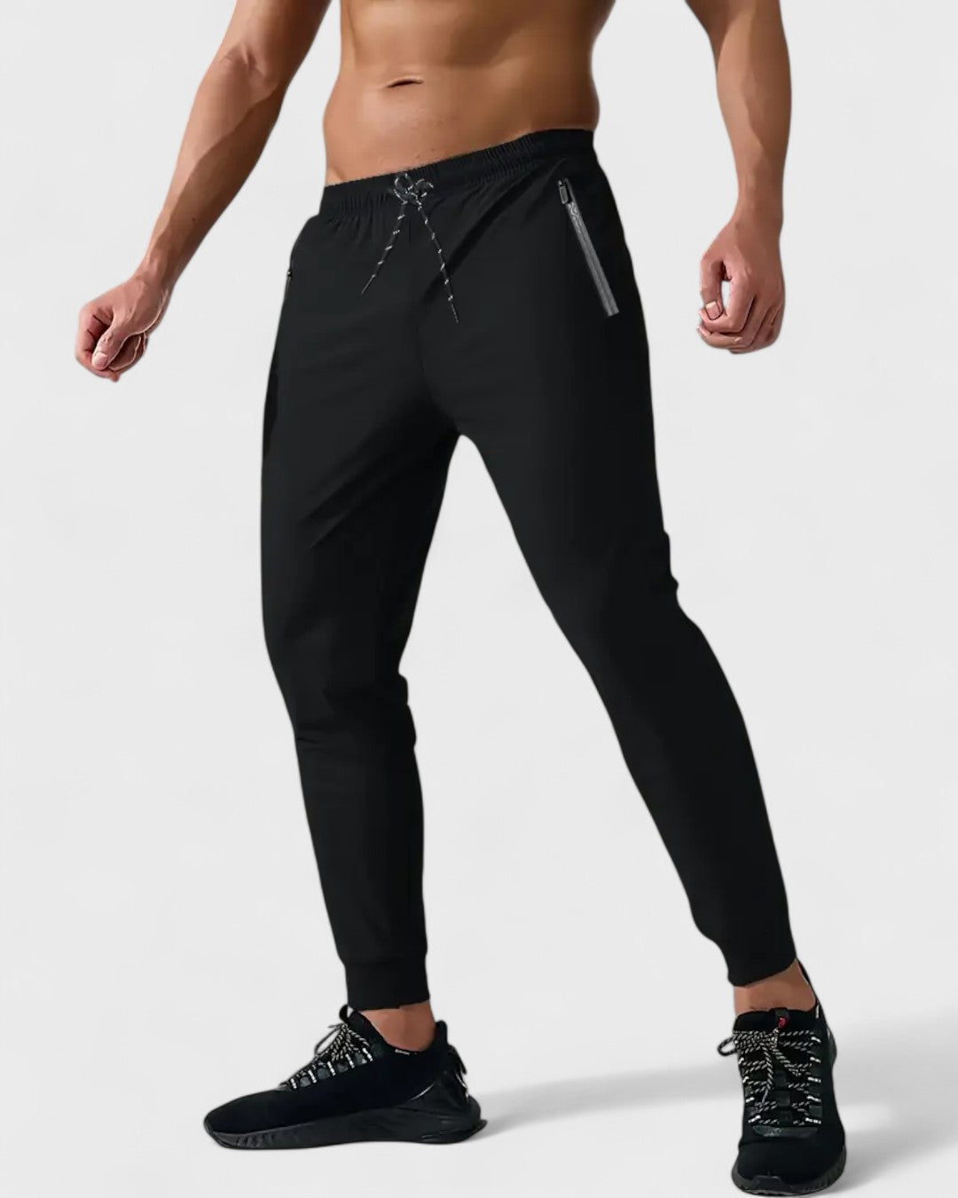 Pantalon d'entraînement pour homme avec poches zippées