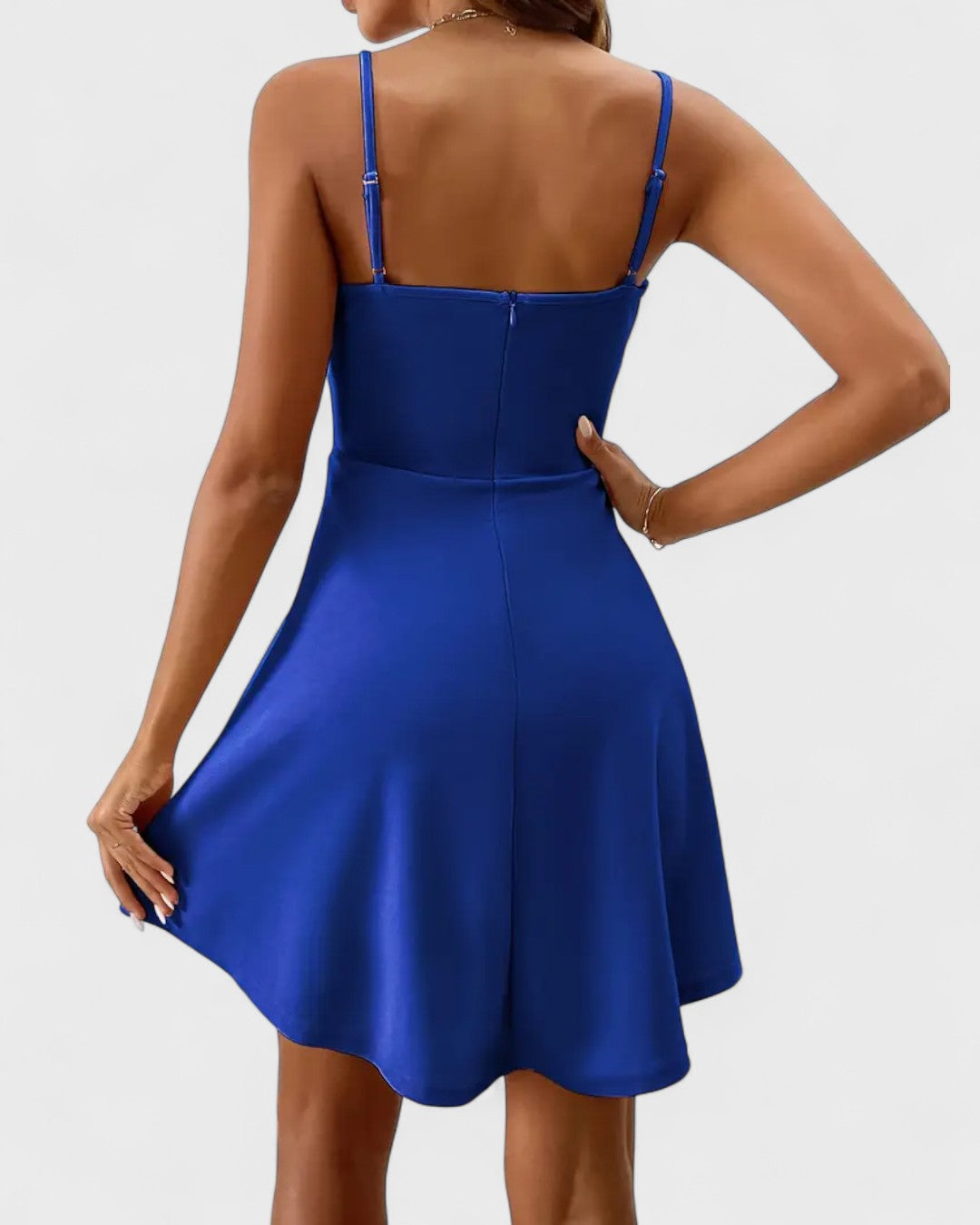 Robe d’été à bretelles évasée