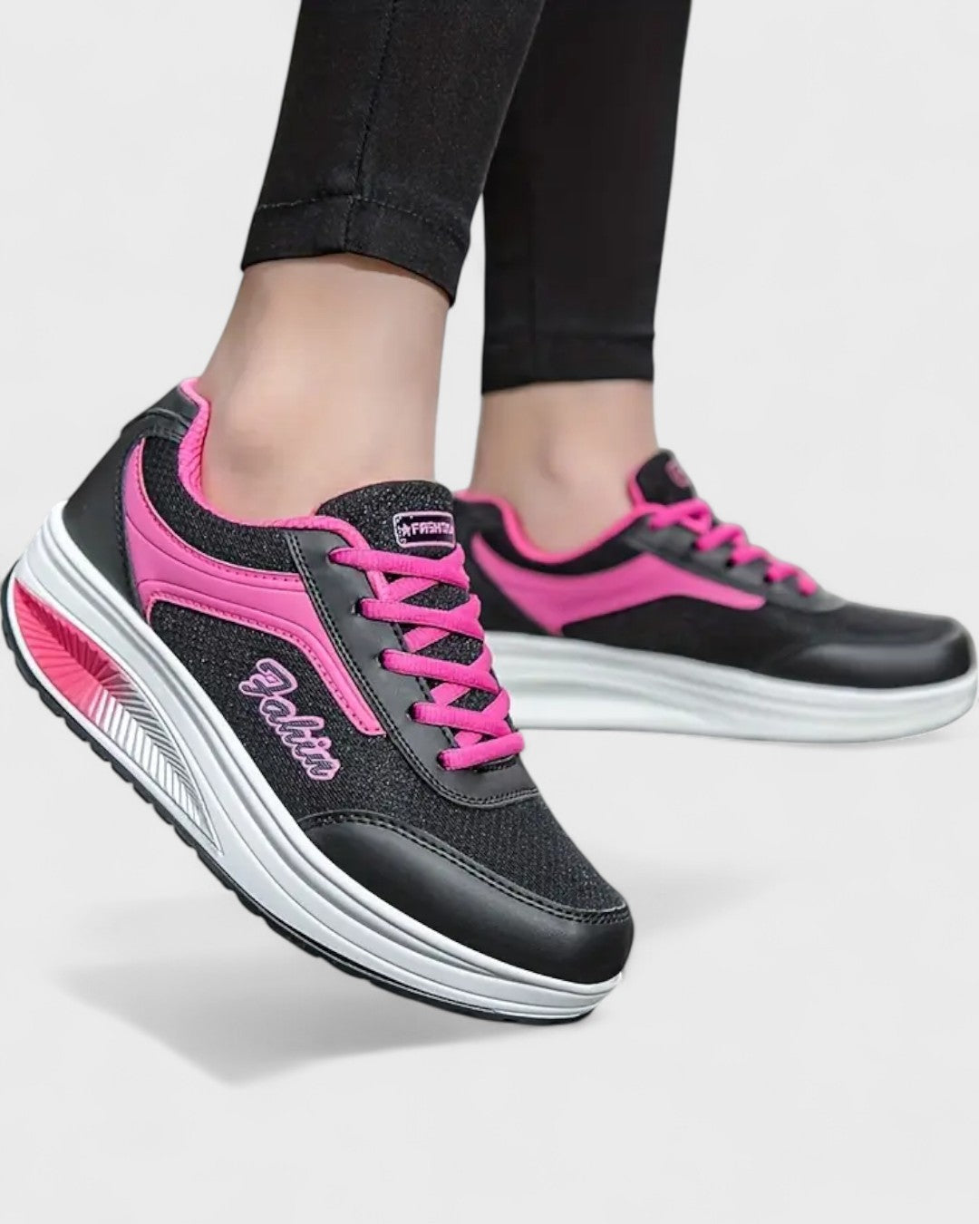 Klaudia | Baskets à semelle compensée pour femme