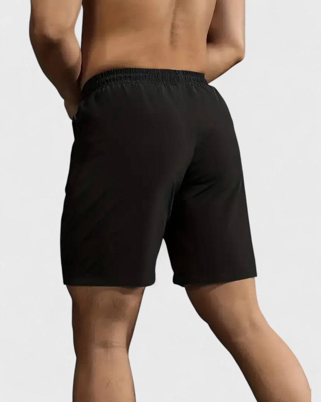 Short d'été pour hommes avec poches zippées