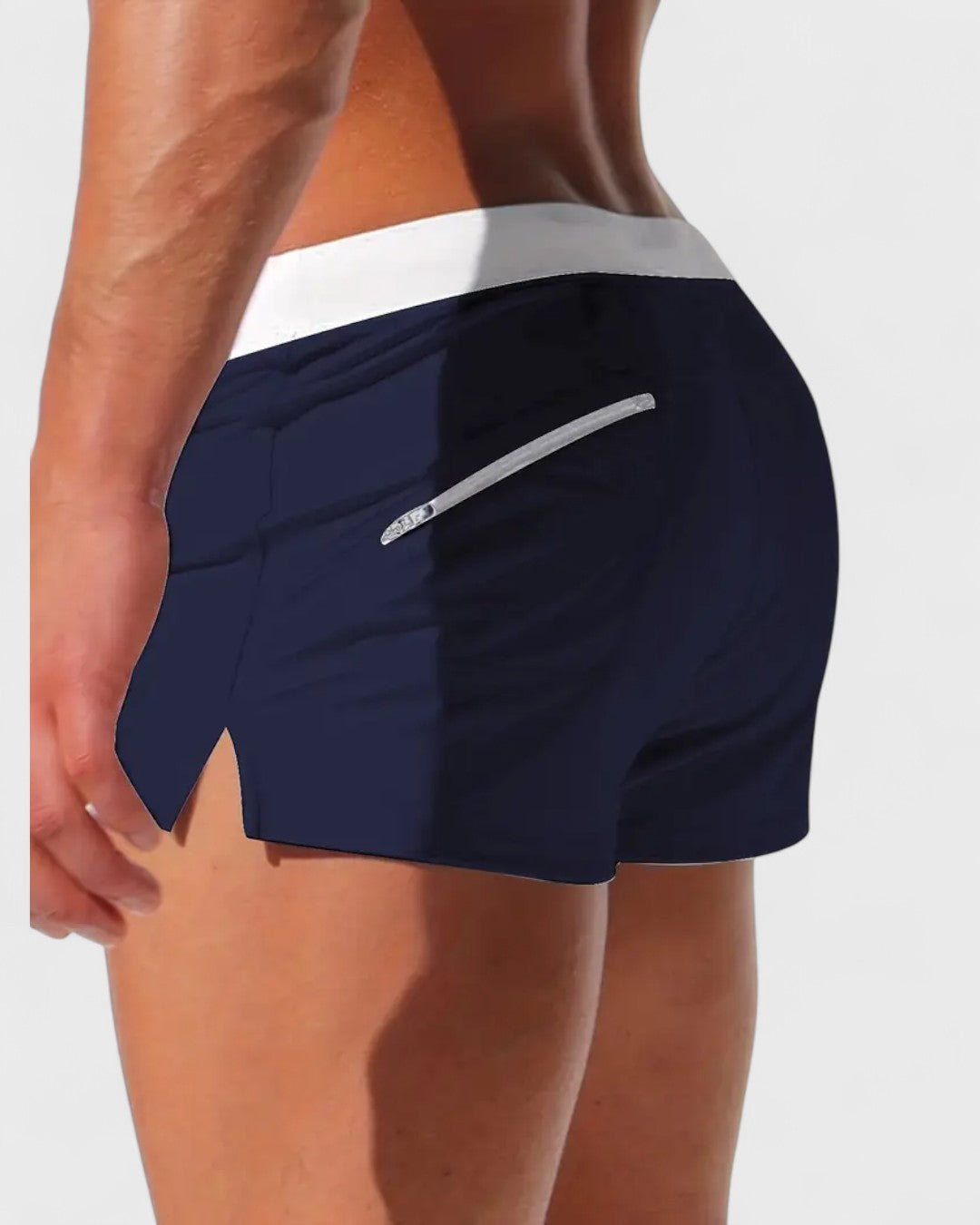 Boxer de bain avec cordon de serrage