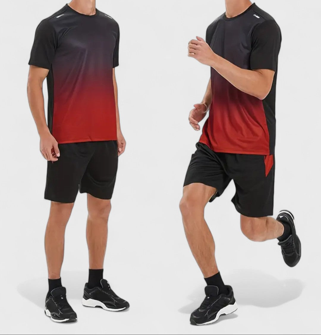 Ensemble de sport : t-shirt + short homme
