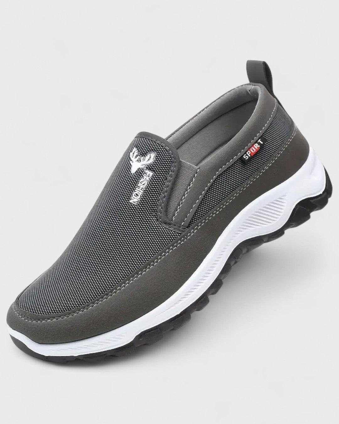 Marek | Baskets slip-on pour homme avec empiècements élastiques