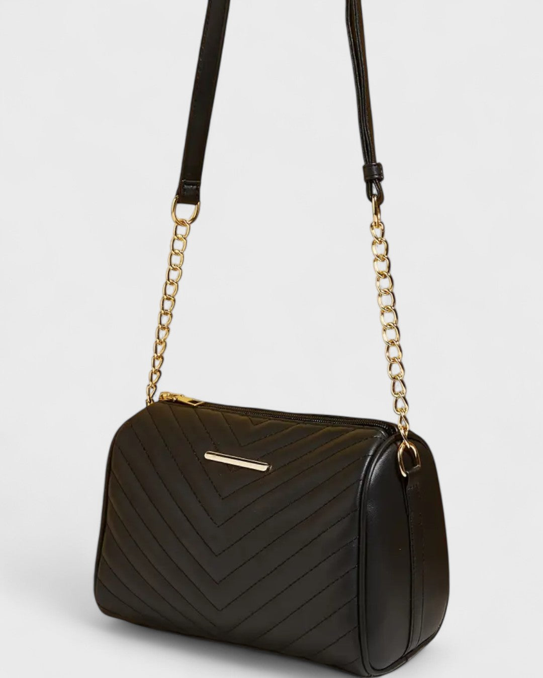 Sac matelassé à chaîne dorée