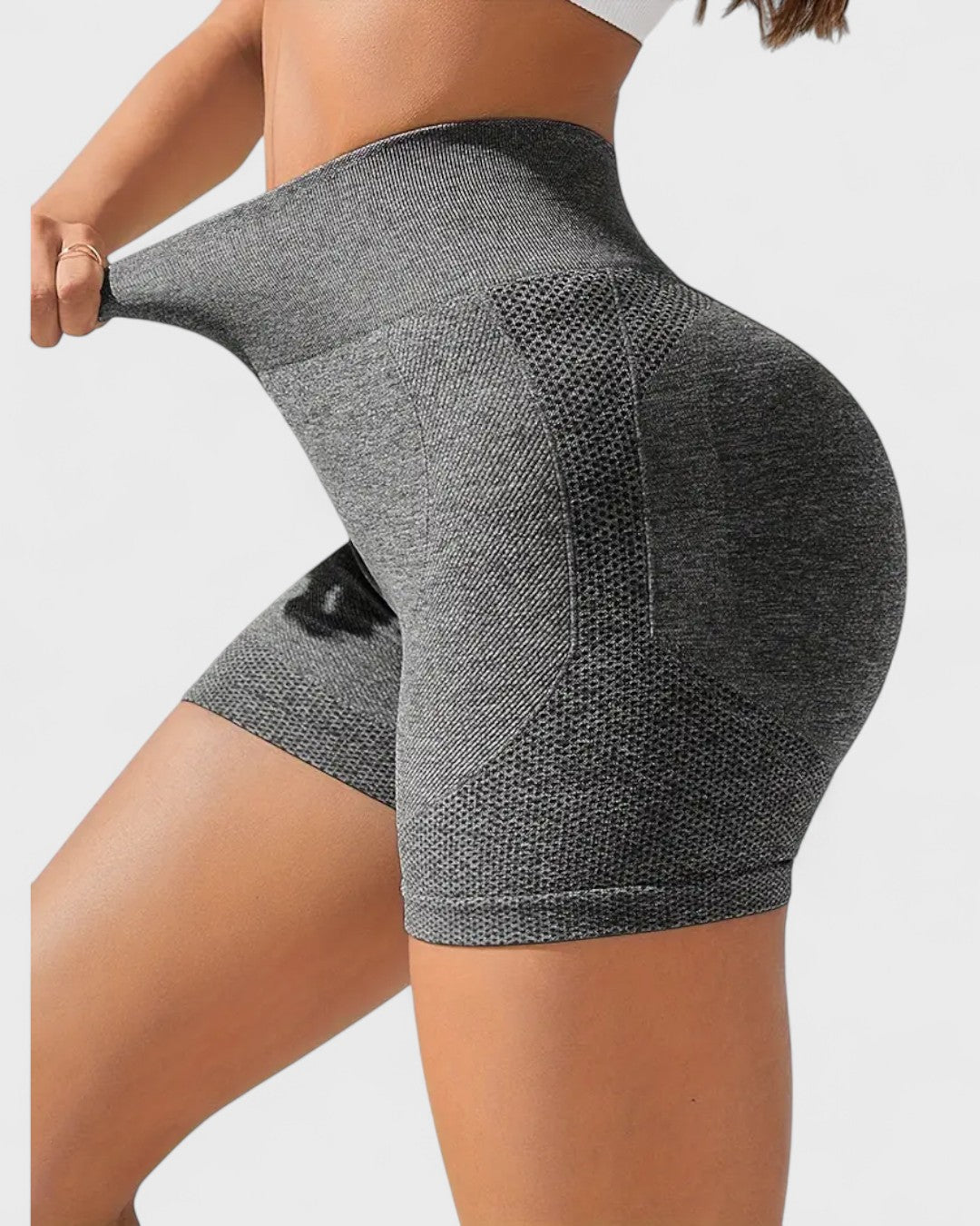 Short taille haute effet push-up