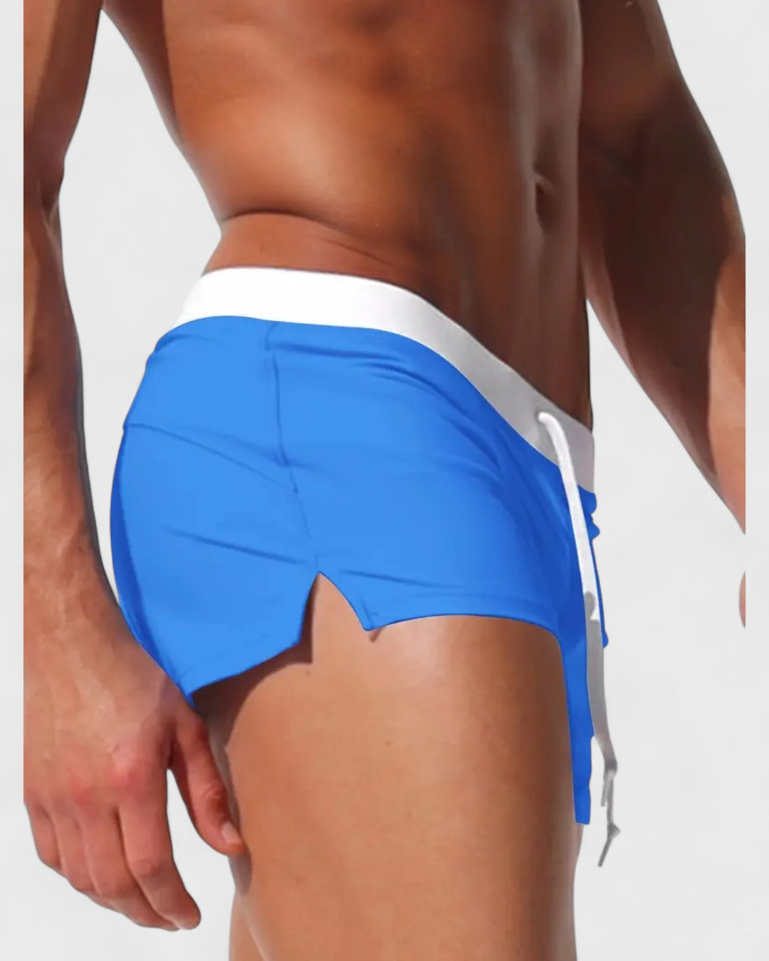 Boxer de bain avec cordon de serrage
