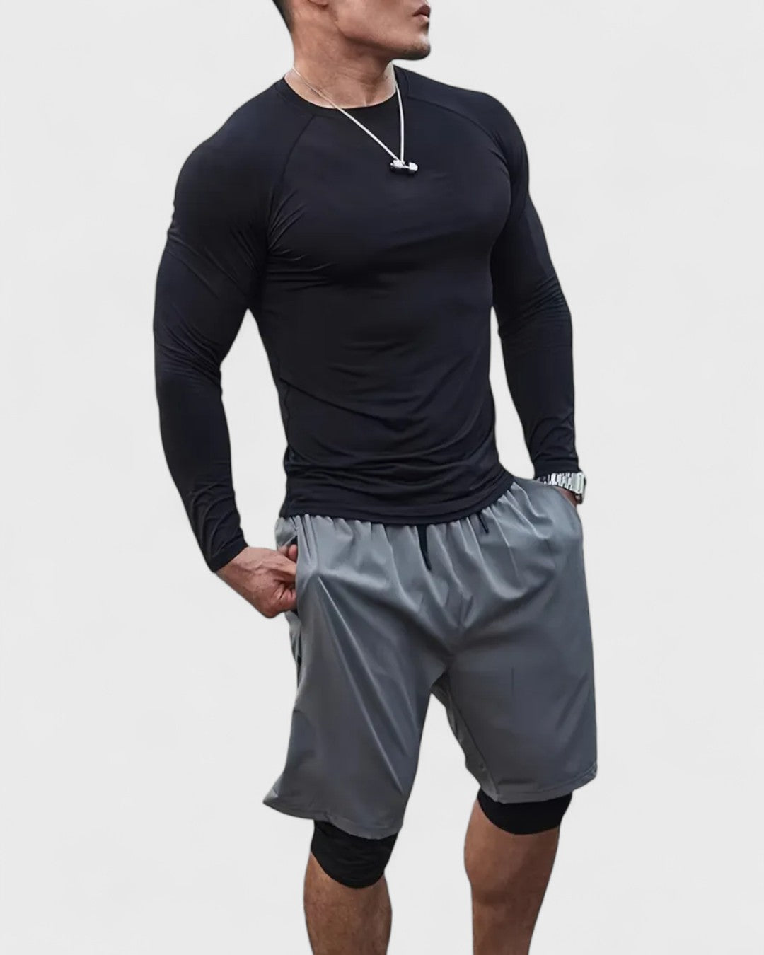 T-shirt de sport à manches longues