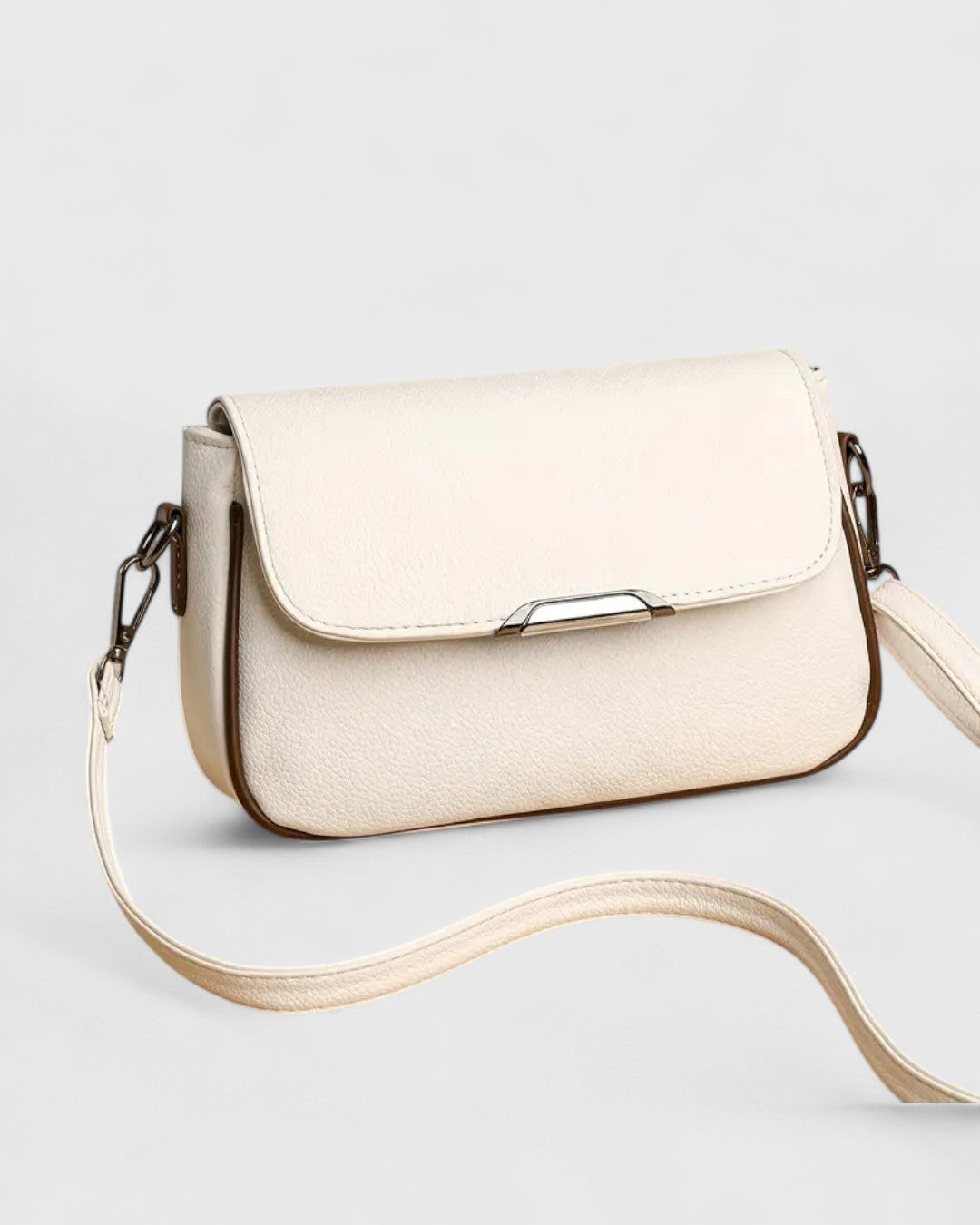 Mini sac bandoulière en cuir grainé