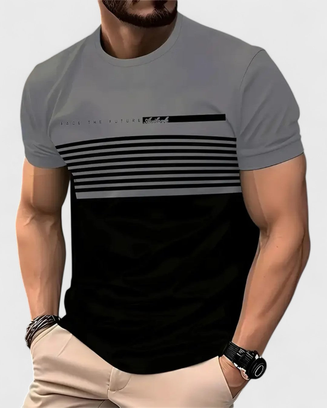 T-shirt pour homme avec imprimé