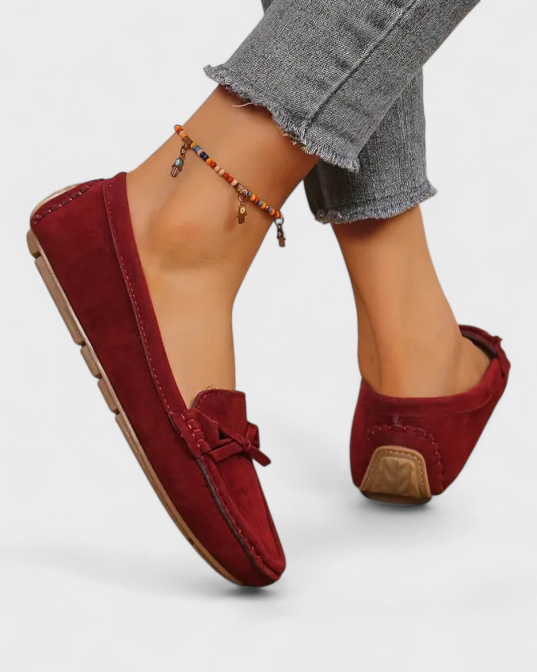 Mocassins avec nœud