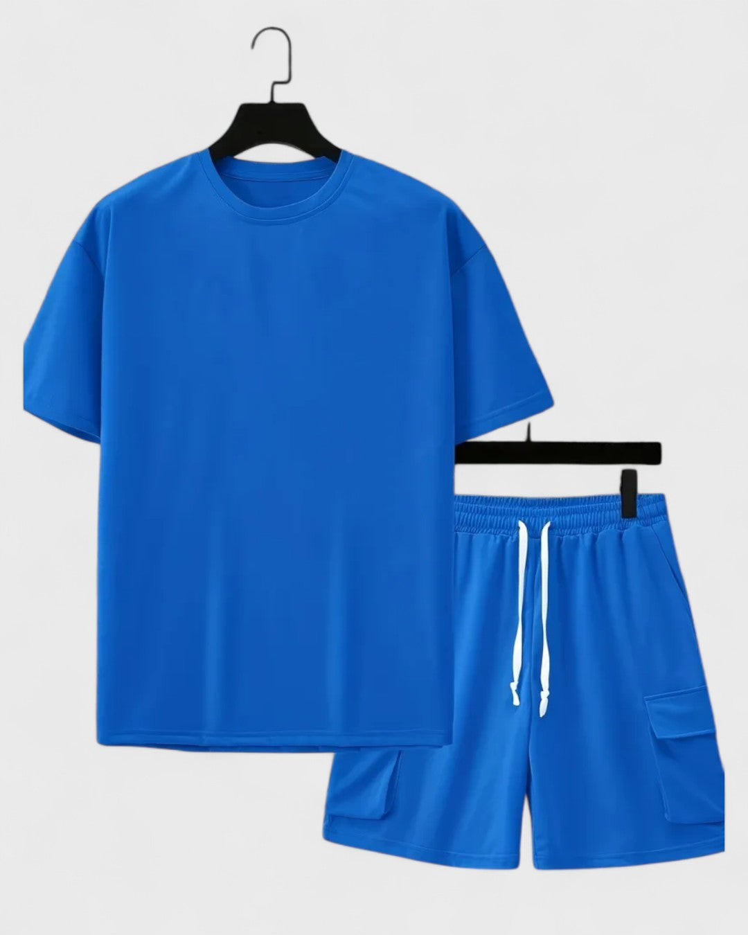 Ensemble t-shirt cargo et short à poches