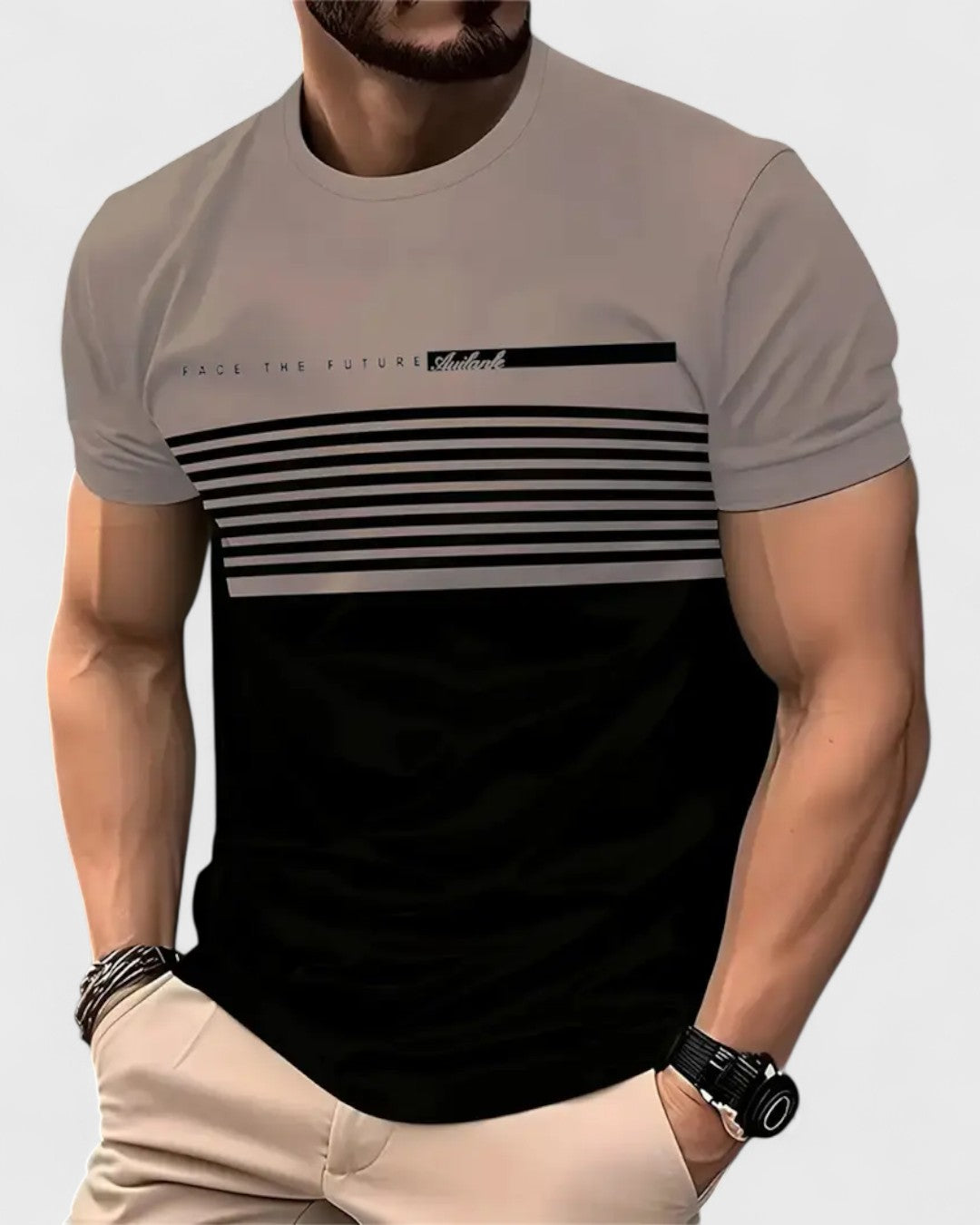 T-shirt pour homme avec imprimé