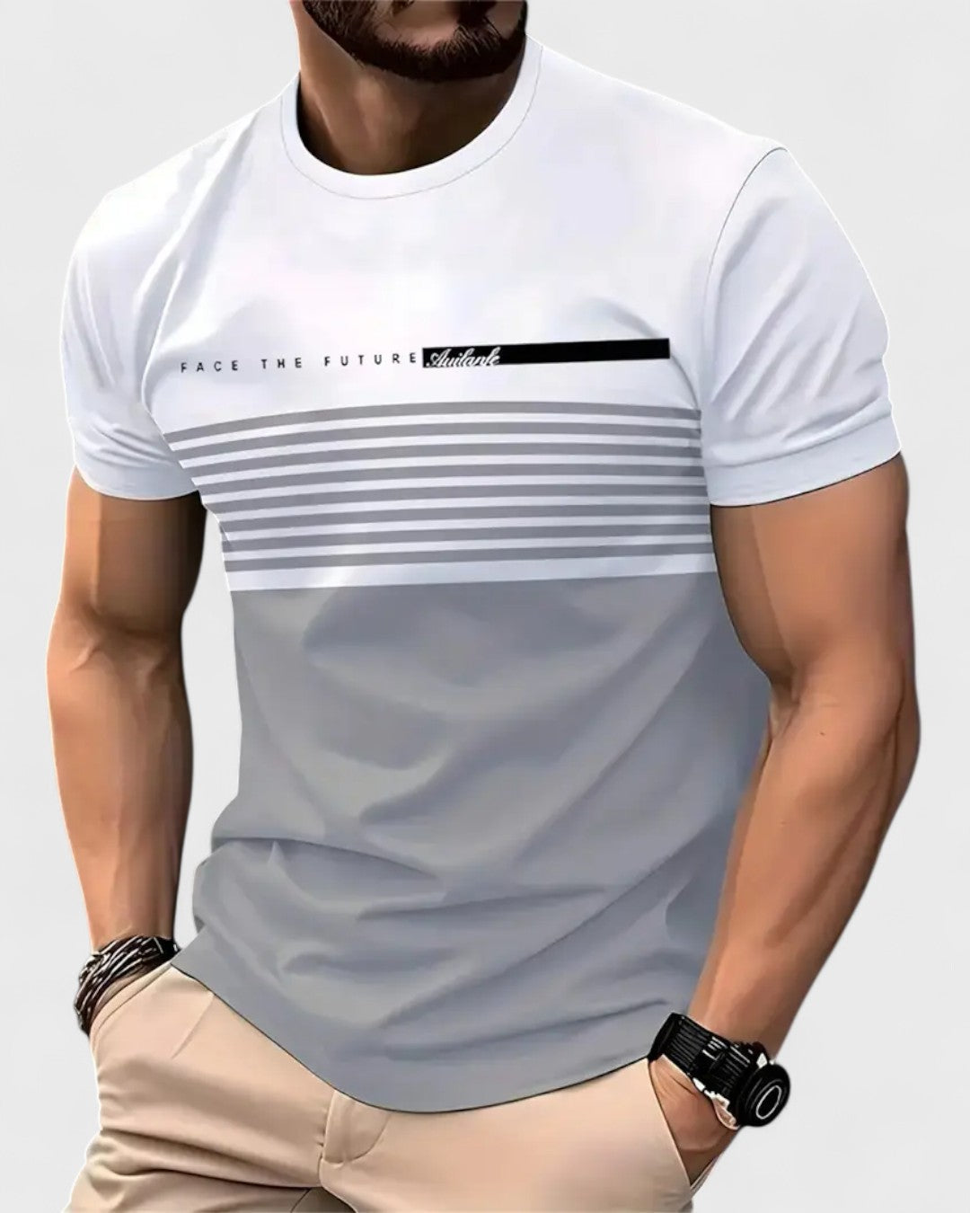 T-shirt pour homme avec imprimé