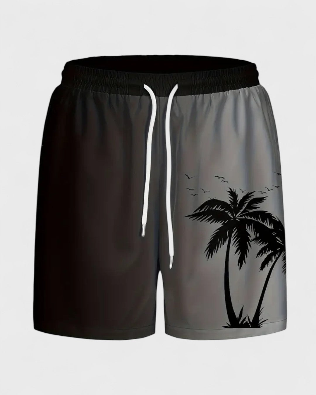 Short ombragé avec palmiers