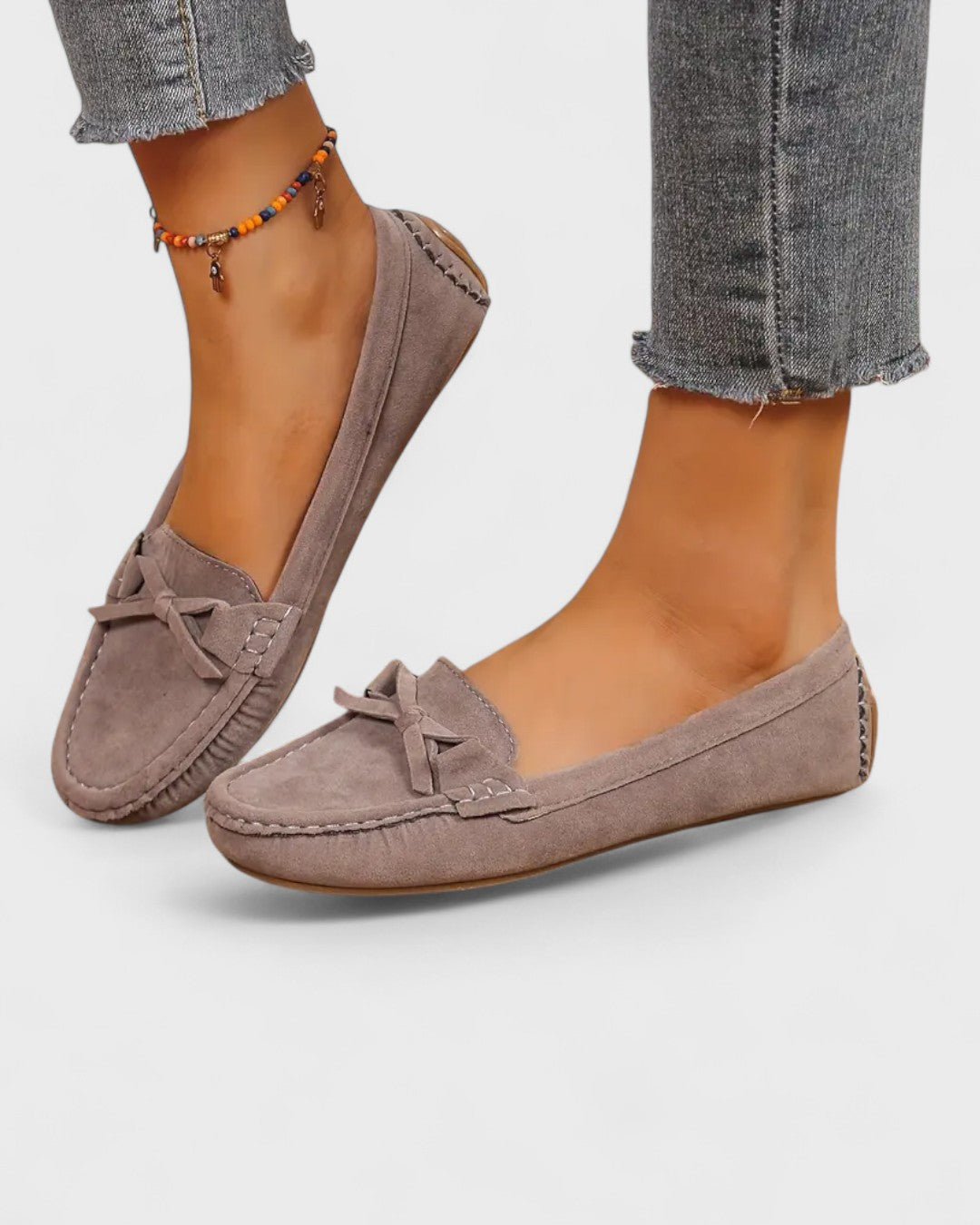 Mocassins avec nœud